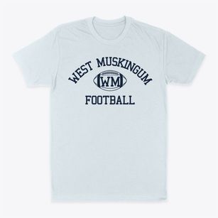 West Muskingum High School Classic Football Classic Dad T-Shirt