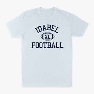 Idabel High School Classic Football Classic Dad T-Shirt