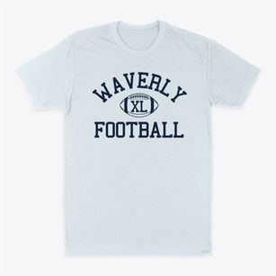 Waverly Junior High School Classic Football Classic Dad T-Shirt