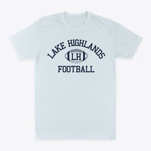 Lake Highlands Junior High School Classic Football Classic Dad T-Shirt