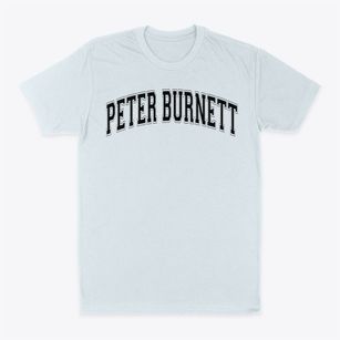 Peter Burnett Elementary School Varsity Arch Classic Dad T-Shirt