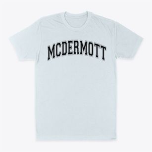 Mcdermott Elementary School Varsity Arch Classic Dad T-Shirt