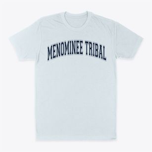 Menominee Tribal School Varsity Arch Classic Dad T-Shirt