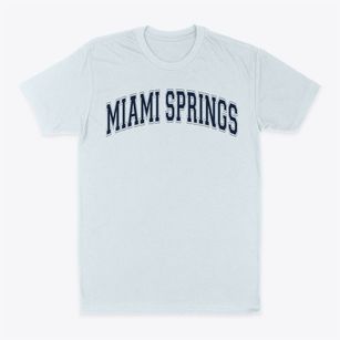 Miami Springs Elementary School Varsity Arch Classic Dad T-Shirt