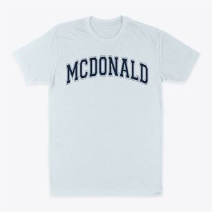 Mcdonald Elementary School Varsity Arch Classic Dad T-Shirt
