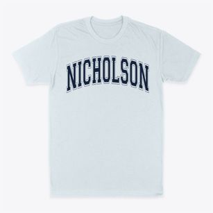 Nicholson Elementary School Varsity Arch Classic Dad T-Shirt