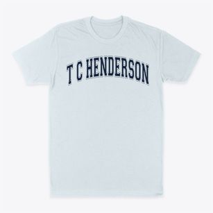 T C Henderson Elementary School Varsity Arch Classic Dad T-Shirt