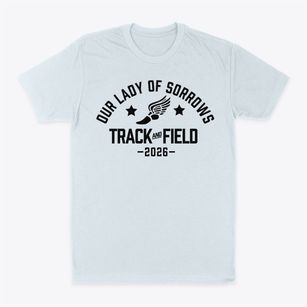 Our Lady Of Sorrows School Track and Field Classic Dad T-Shirt