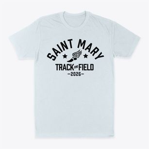 Saint Mary Of The Cenacle Church Track and Field Classic Dad T-Shirt