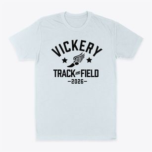 Vickery Elementary School Track and Field Classic Dad T-Shirt