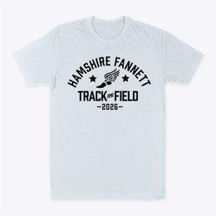 Hamshire Fannett High School Track and Field Classic Dad T-Shirt