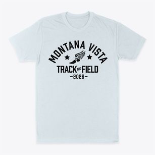 Montana Vista Elementary School Track and Field Classic Dad T-Shirt