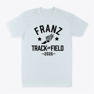 Franz Elementary School Track and Field Classic Dad T-Shirt