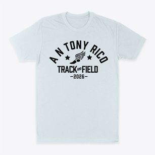 A N Tony Rico Elementary School Track and Field Classic Dad T-Shirt