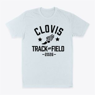 Clovis Christian School Track and Field Classic Dad T-Shirt
