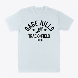 Sage Hills Elementary School Track and Field Classic Dad T-Shirt