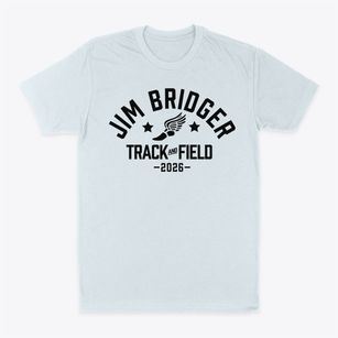 Jim Bridger Elementary School Track and Field Classic Dad T-Shirt