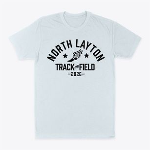 North Layton Junior High School Track and Field Classic Dad T-Shirt