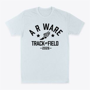 A R Ware Junior Elementary School Track and Field Classic Dad T-Shirt
