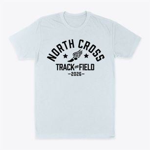 North Cross School Track and Field Classic Dad T-Shirt