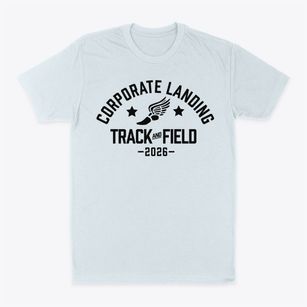 Corporate Landing Middle School Track and Field Classic Dad T-Shirt
