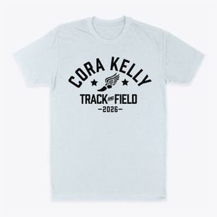 Cora Kelly Magnet School Track and Field Classic Dad T-Shirt