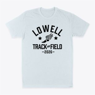 Lowell Elementary School Track and Field Classic Dad T-Shirt