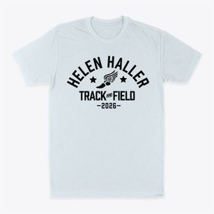 Helen Haller Elementary School Track and Field Classic Dad T-Shirt
