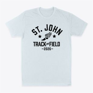 Saint John Nepomuk School Track and Field Classic Dad T-Shirt