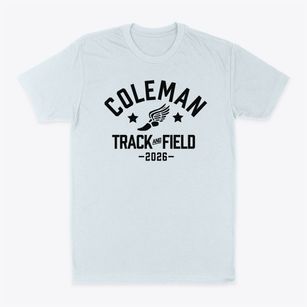 Coleman High School Track and Field Classic Dad T-Shirt