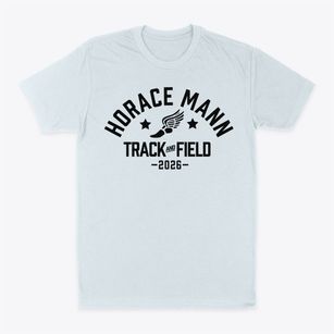 Horace Mann Middle School Track and Field Classic Dad T-Shirt