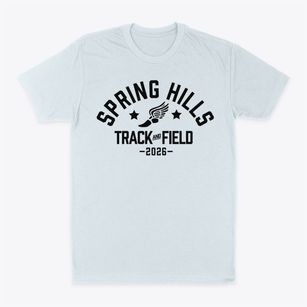 Spring Hills Middle School Track and Field Classic Dad T-Shirt