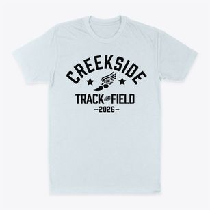 Creekside Christian Academy Track and Field Classic Dad T-Shirt
