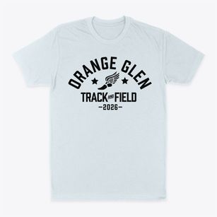 Orange Glen Elementary School Track and Field Classic Dad T-Shirt