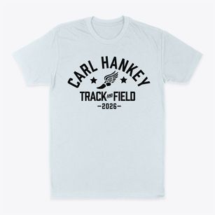 Carl Hankey Elementary School Track and Field Classic Dad T-Shirt