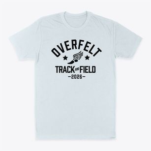Overfelt High School Track and Field Classic Dad T-Shirt