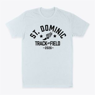 Saint Dominic School Track and Field Classic Dad T-Shirt