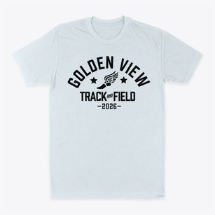 Golden View Classical Academy Track and Field Classic Dad T-Shirt