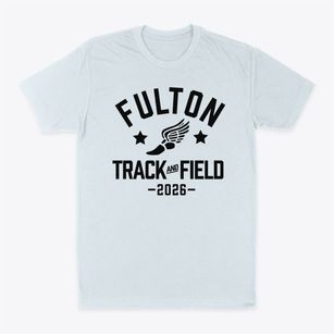 Fulton Elementary School Track and Field Classic Dad T-Shirt