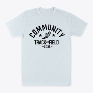 Community Learning Center Track and Field Classic Dad T-Shirt