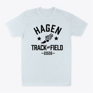 Hagen Elementary School Track and Field Classic Dad T-Shirt