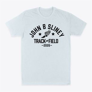 John B Sliney Elementary School Track and Field Classic Dad T-Shirt