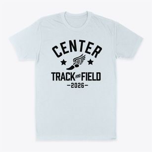 Center Elementary School Track and Field Classic Dad T-Shirt