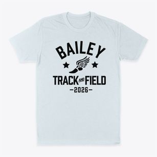 Bailey Middle School Track and Field Classic Dad T-Shirt