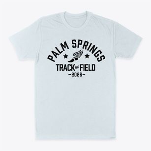 Palm Springs Elementary School Track and Field Classic Dad T-Shirt