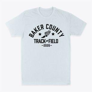 Baker County Middle School Track and Field Classic Dad T-Shirt