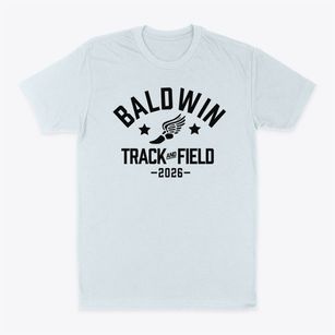 Baldwin High School Track and Field Classic Dad T-Shirt