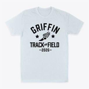 Griffin Middle School Track and Field Classic Dad T-Shirt