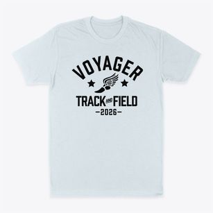Voyager Charter School Track and Field Classic Dad T-Shirt