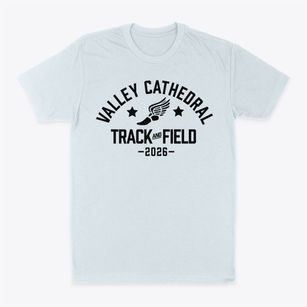Valley Cathedral Christian School Track and Field Classic Dad T-Shirt